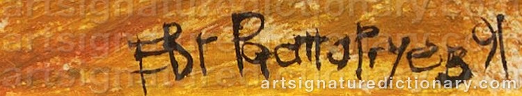 Authentic signature by Evgeni Anatolievich RASTORGUEV on  artwork