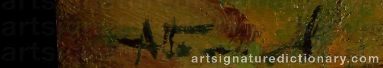 Signature by Anatoli BELONOG