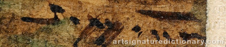 Signature by Viktor Ivanovich ZARUBIN