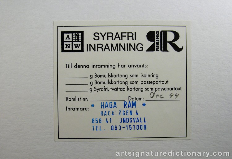 Close-up details showing Salvador DALI signature forgery characteristics