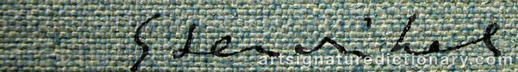 Signature by Jan STENVINKEL