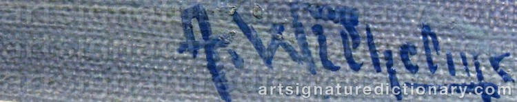 Signature by Alexander WILHELMS
