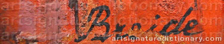 Signature by Hjördis BREIDE