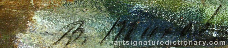 Signature by Vitaly Gavrilovich TIKHOV