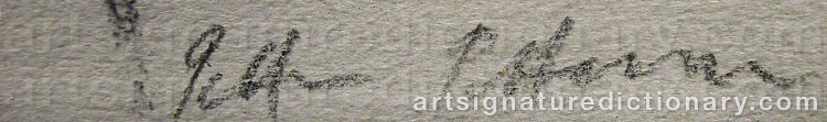 Signature by Petter PETTERSSON