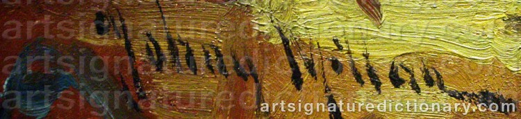 Signature by Johnny MILLAR