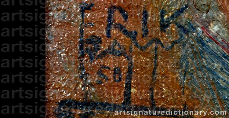 Signature by Erik LAMM