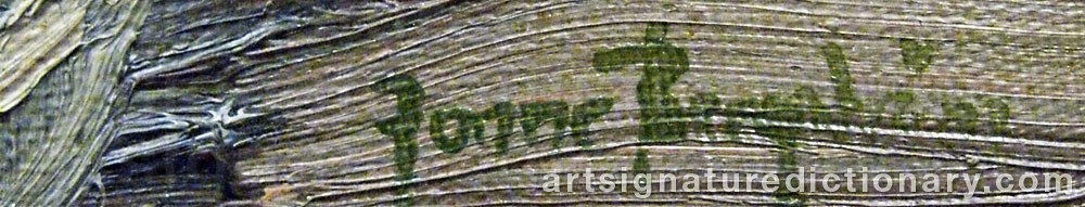 Signature by Jonne BERGSTRÖM