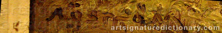 Signature by Arvid ÖSTRÖM