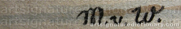 Signature by Magnus Von WRIGHT