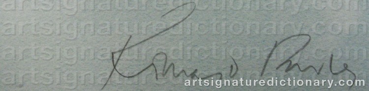 Signature by Richard DAVIES