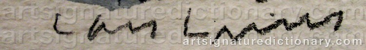 Signature by Lars LERIN