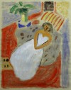 Close-up details showing Henri MATISSE signature forgery characteristics