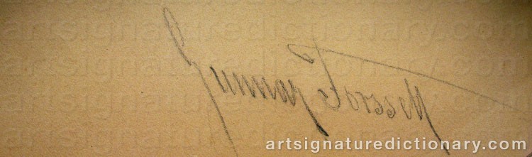 Signature by Gunnar FORSSELL