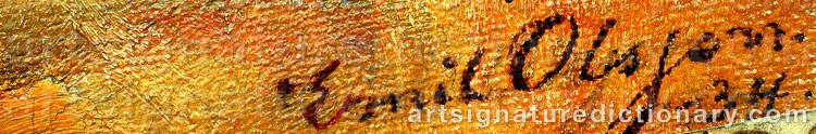 Signature by Emil OLSSON