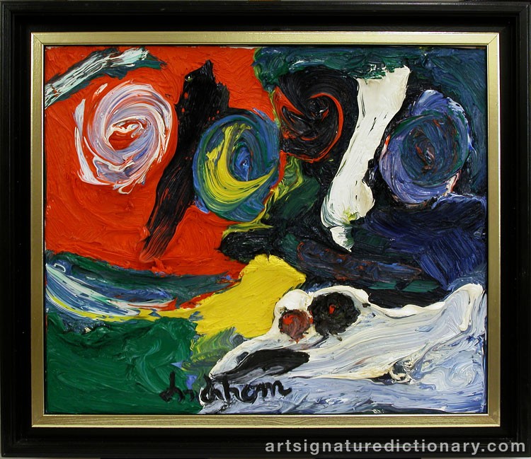 Close-up details showing Bengt LINDSTRÖM signature forgery characteristics