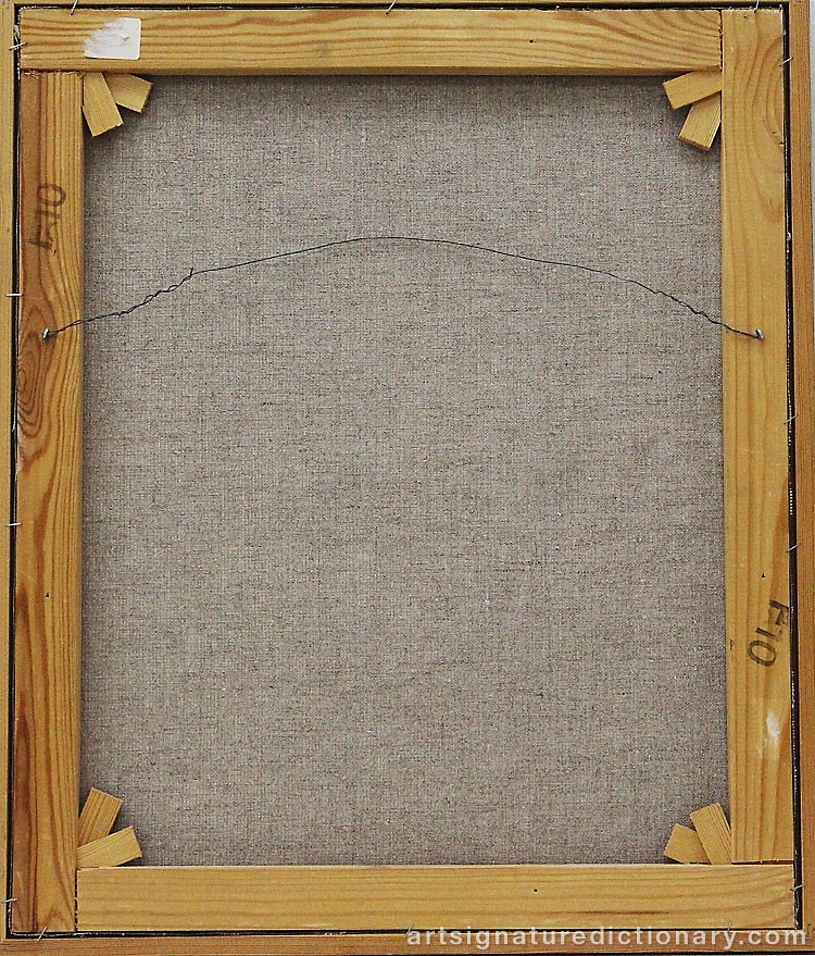 Close-up details showing Lena LINDERHOLM signature forgery characteristics