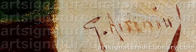 Signature by Georg ARSENIUS