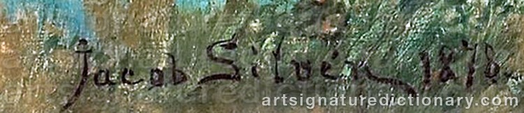 Signature by Jakob SILVÉN