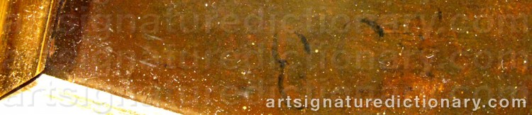 Authentic signature by Edmund Marriner ‘Waterfall Gill’ GILL on Painting/Watercolour artwork