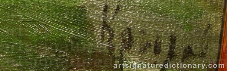 Authentic signature by Ivan Ivanovich KRYLOV on  artwork