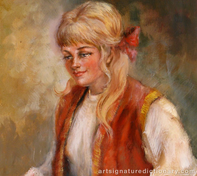 Close-up details showing Alexander TOLSTOY signature forgery characteristics