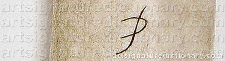 Authentic signature by Per-Erik (Sami Artist) NILSSON on Other artwork