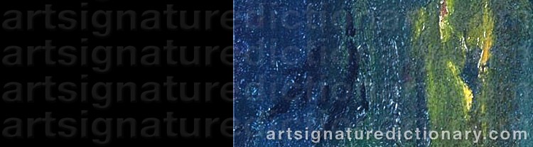 Signature by Alexei Von JAWLENSKY
