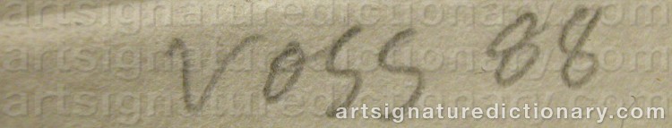 Signature by Jan VOSS
