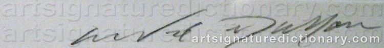 Signature by André MASSON