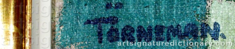 Signature by Axel TÖRNEMAN