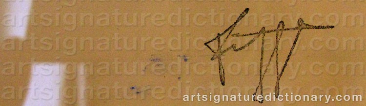 Signature by Eddie FIGGE