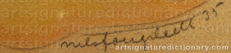 Signature by Nils FOUGSTEDT