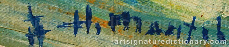 Signature by Helmut MANTEL