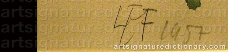 Signature by Lars Erik FALK