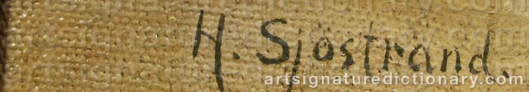 Signature by Helmi SJÖSTRAND