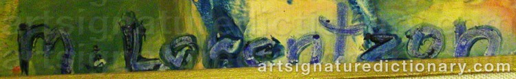 Signature by Monica LORENTZON