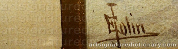 Signature by Ellen JOLIN