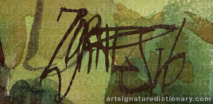 Signature by Milford ZORNES