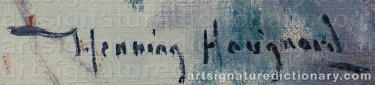 Signature by Henning HOUGAARD