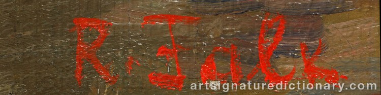 Signature by Robert Rafaelovich FALK
