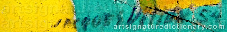 Signature by Jacques VILLON