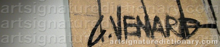 Signature by Claude VENARD