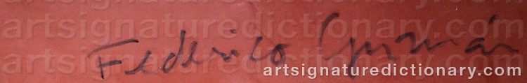Signature by Federico GUZMAN