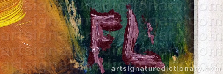 Signature by Frans LARSSON