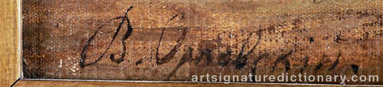 Signature by Vladimir Donatovich ORLOVSKY