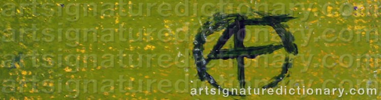 Signature by Anita FRÖDING