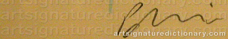 Signature by Anders PALMÉR