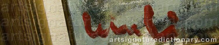 Signature by Olavi LAINE