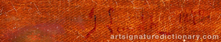 Signature by Theodor LUNDH
